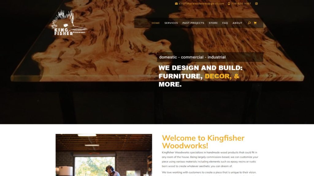 Kingfisher Woodworks Feature